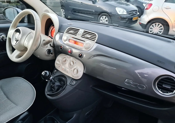 Fiat 500 cena 28999 przebieg: 167972, rok produkcji 2015 z Człopa małe 596